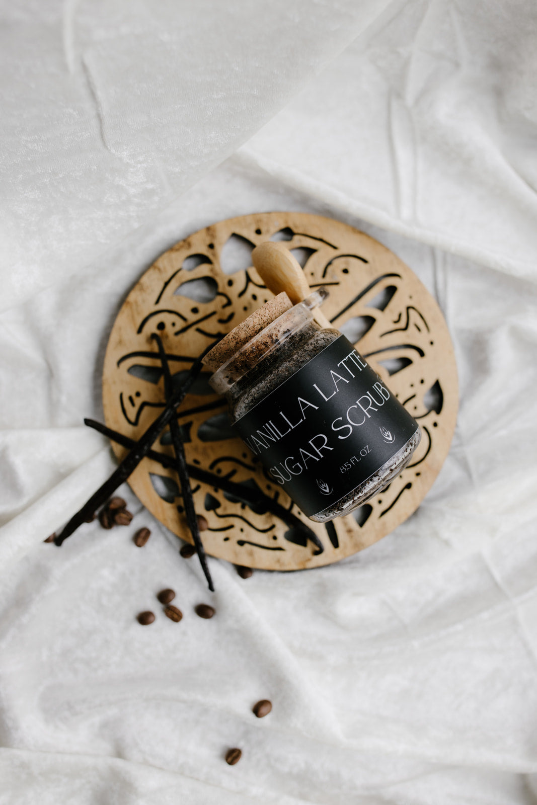 Vanilla Latte Sugar Scrub, 8.5 oz-0